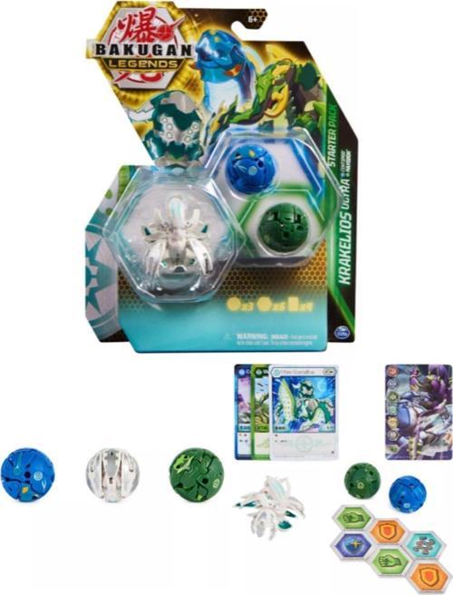 Bakugan Legends Starter 3 Lü Krakelious Ultra İle Centipod Ve Maxodon