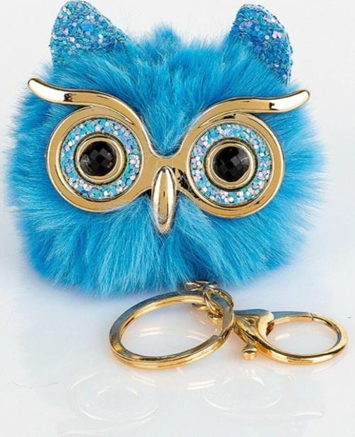 Peluş Baykuş Anahtarlık