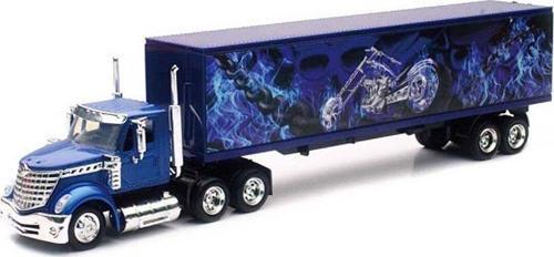 1:43 Long Haul International Lonestar Taşıyıcı Tır - 39 Cm