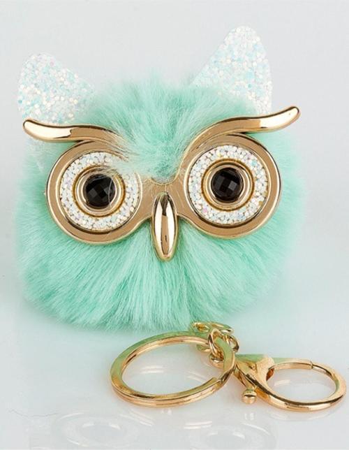 Peluş Baykuş Anahtarlık
