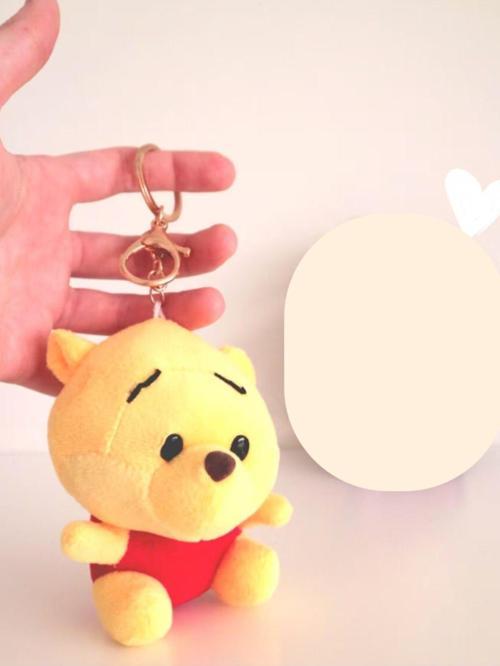 Winnie The Pooh Peluş Ayı Anahtarlık Çanta Aksesuarı - 15 Cm