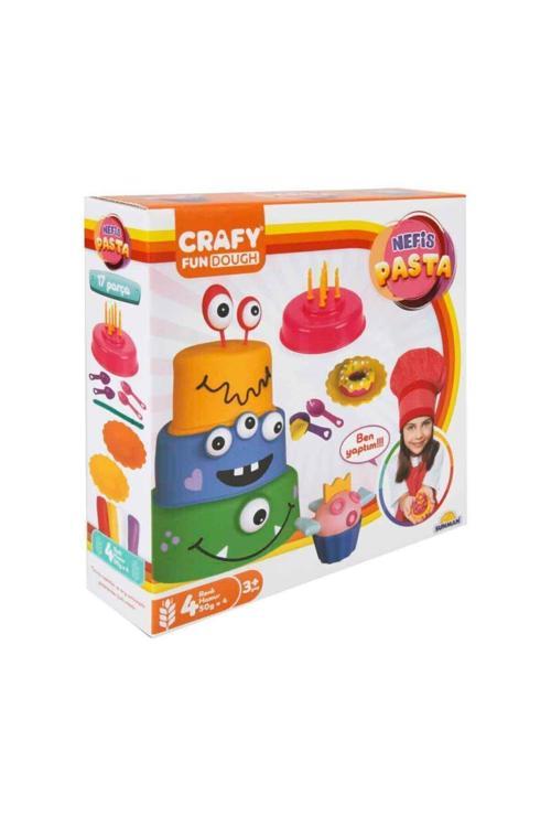Crafy Nefis Pasta Oyun Hamur Seti 17 Parça 200 Gr.