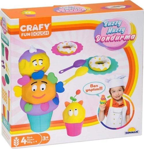 Crafy Buzzy Muzzy Dondurma Oyun Hamuru Seti 200 Gr