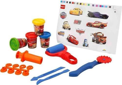 Crafy Cars Sırt Çantalı Oyun Hamuru Seti 200 Gr. 18 Parça