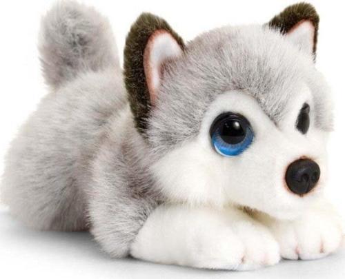 Peluş Köpek Husky 25 Cm