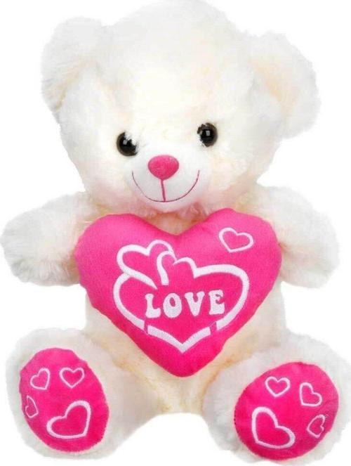 Kalpli Peluş Ayı 30 Cm