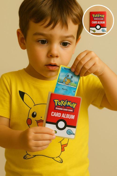 Koleksiyoner Pokemon Kart Cep Albümü - Kartlık - 1 Adet (24 Kartlık)