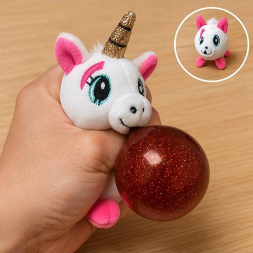 Plush Bubble Yumuşak Baloncuklu Asorti Hayvanlar - Sıkınca Ağızdan Balon Çıkıyor Seri Model 15