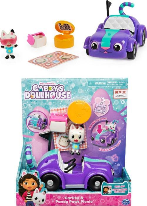 Gabby’S Dollhouse Carlita Pandy Paws Picnic - Gabby Nin Arabası