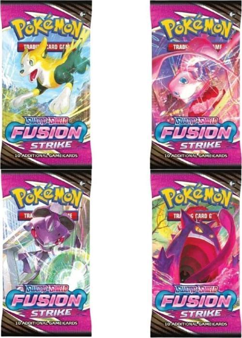 Pokemon Company Fusion Strike Booster Pack 4 Paket
