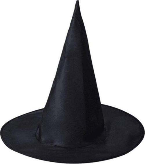 Halloween Siyah Cadı Şapkası