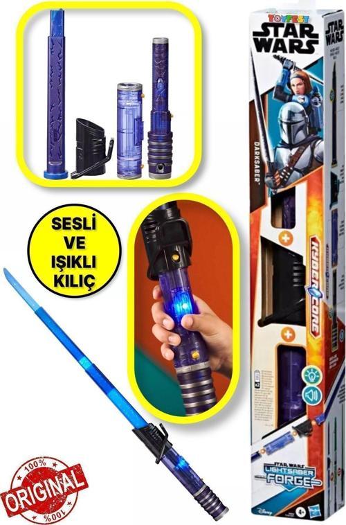 Darksaber Electronic Forge Lightsaber Role Play Toy -  Işıklı Işın Kılıcı F9970