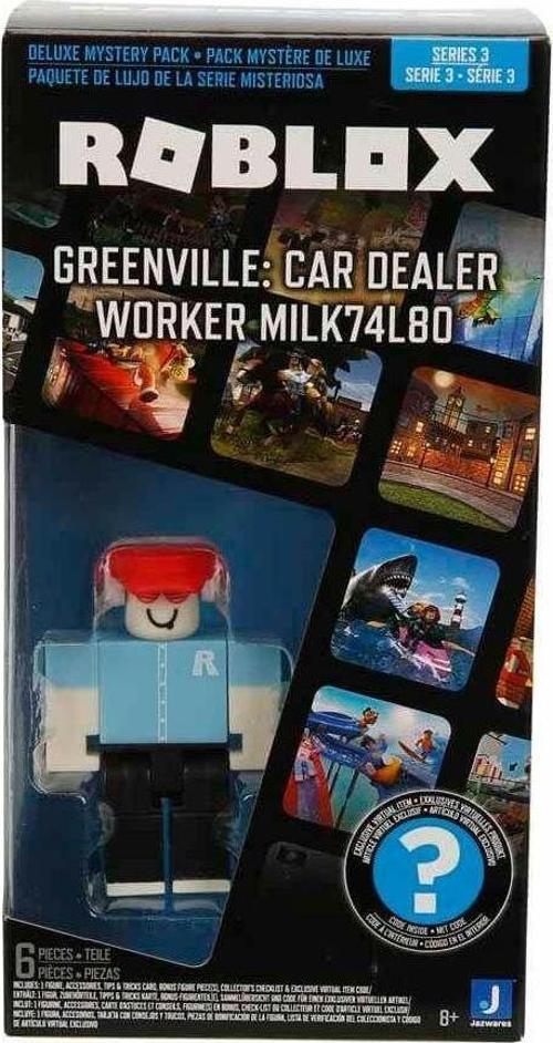 Roblox Delüks Sürpriz Paket Rbl55210 - Greenville Car Dealer Worker Milk74L80