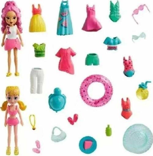 Polly Pocket Ve Arkadaşları Farklı Moda Aksesuarları Oyun Setleri