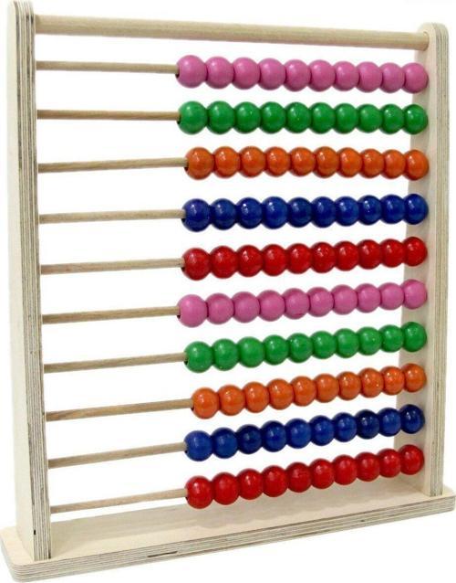 Playwood Eğitici Büyük Ahşap Abaküs