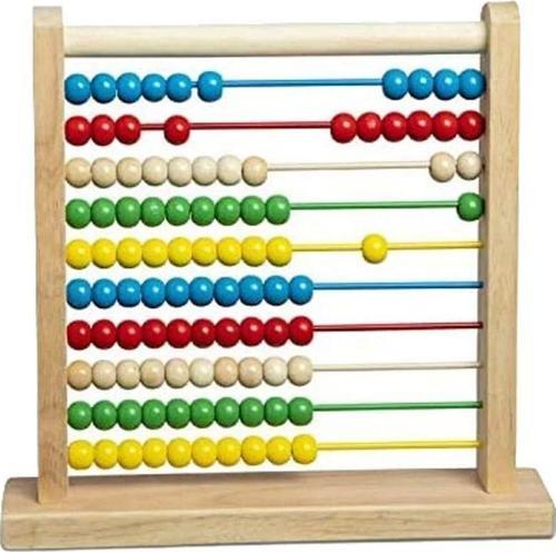 Playwood Kutuda Ahşap Büyük Abaküs
