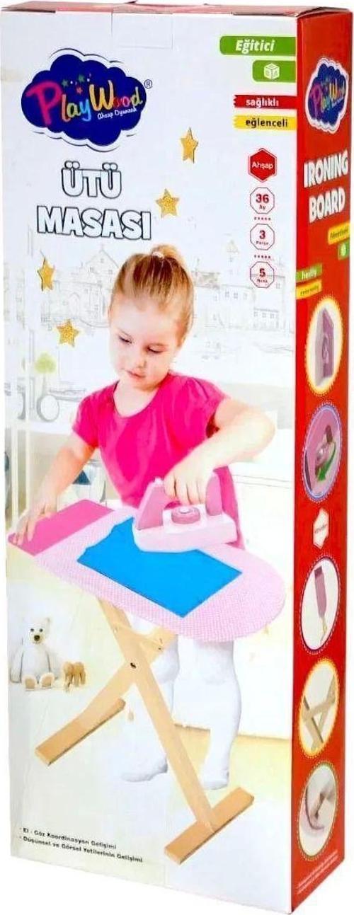Playwood Ahşap Ütü Masası Seti