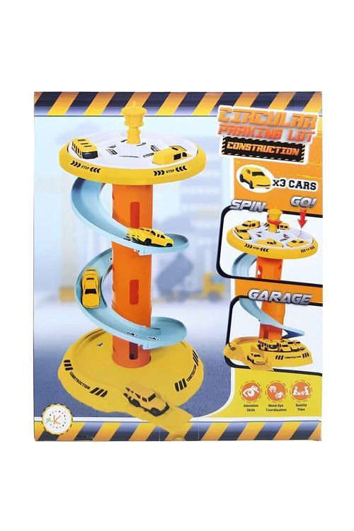 Oyuncak İnşaat Dönen Garaj Seti - 50 Cm