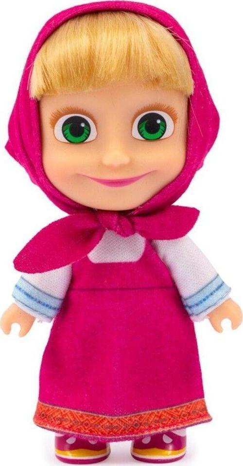 Masha & Koca Ayı - 12 Cm Masha Bebek - Kamp Kıyafetli