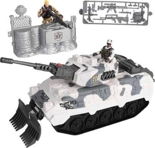 Sesli Ve Işıklı Soldier Force Kar Tankı Oyun Seti