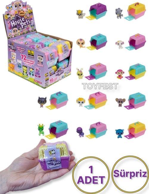 Sürpriz Minis Evcil Hayvanlar Minişler House Pets - (1 Adet ) - 5 Cm
