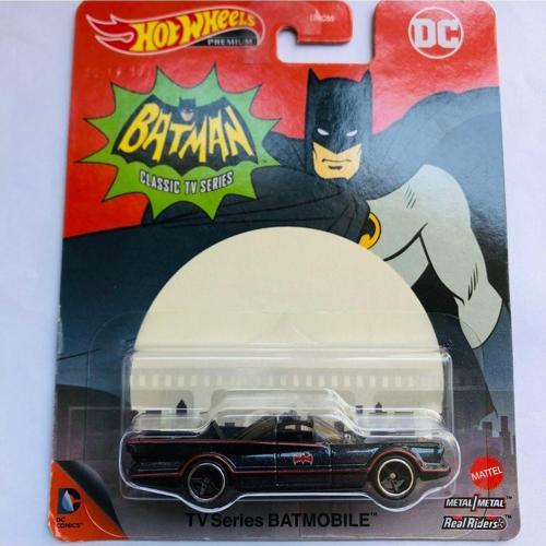Tv Series Batmobile Batman Arabası 1:64 Ölçek Hotwheels Premium Marka Dc