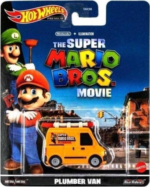 Super Mario Bros. Plumber Van 1:64