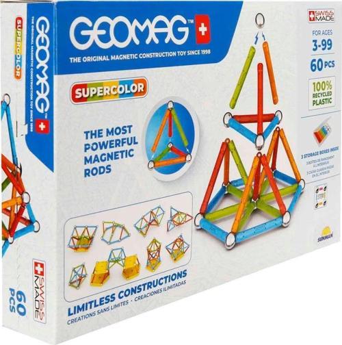 Geomag Supercolor Panels Manyetik Zeka Oyunu 60 Parça S01000384