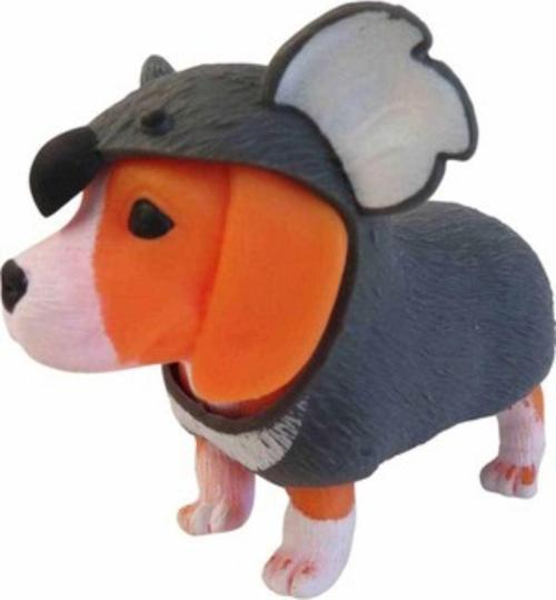 Dress Your Puppy Kostümlü Yumuşak Esnek Köpek Figür - 1 Adet