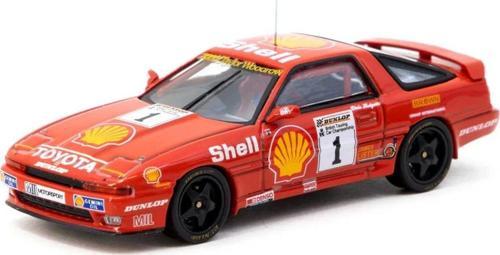 Tarmac Works 1/64 Toyota Supra Turbo (Ma70) Btcc 1988 Chris Hodgetts Koleksiyonluk Metal Model Araba