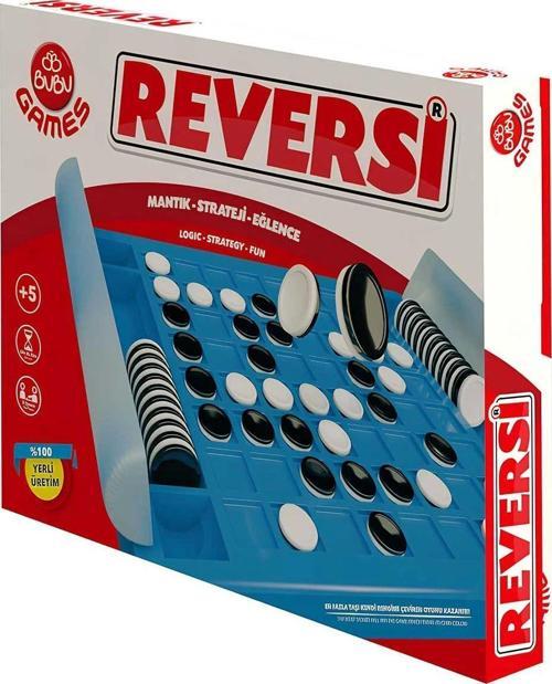 Reversi Plastik Mantık - Strateji - Eğlence Kutu Oyunu