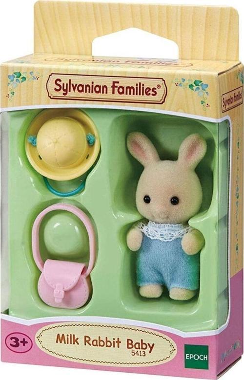 Epoch Milk Rabbit Baby Doll, 5413 - Bunny Themed Baby Doll With Accessories