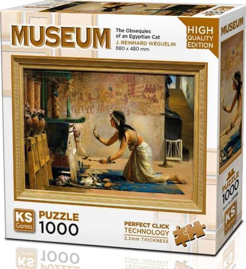 Ks Games The Obsequies Of An Egyptian Cat Puzzle 1000 Parça 20668