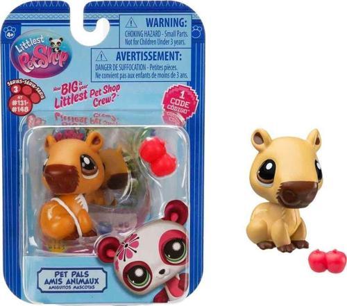 Littlest Pet Shop Minişler Tekli Paket Seri : 3 - No :143 - Kapibara