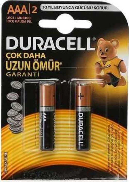 Duracell AAA İnce Pil 2'li