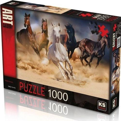 Ks Games Wild Horses Puzzle 1000 Parça 20769