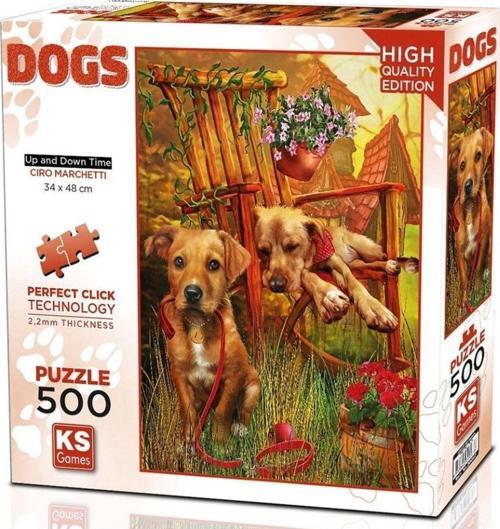 Ks Games Up And Down Time Puzzle 500 Parça 20067