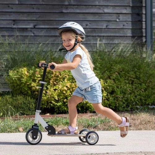 Ahşap 3W Katlanabilir Scooter