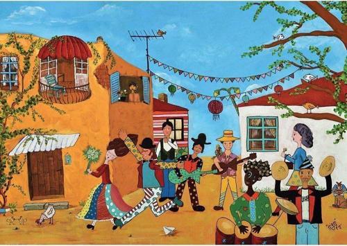 Ks Pueblo 1000 Parça Puzzle