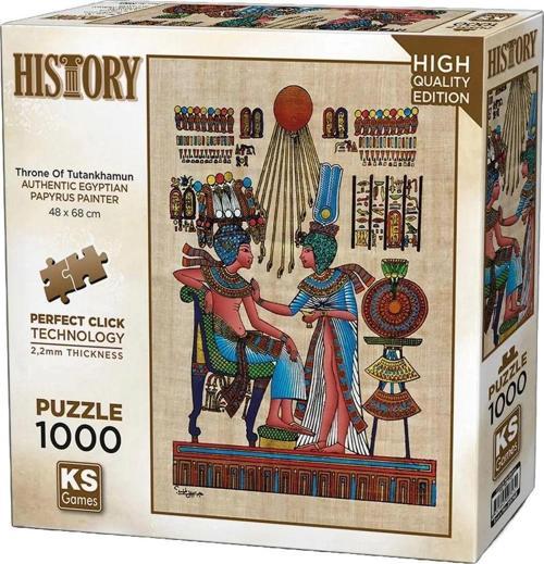 Ks Games Papirus Throne Of Tutankhamun Puzzle 1000 Parça 20743