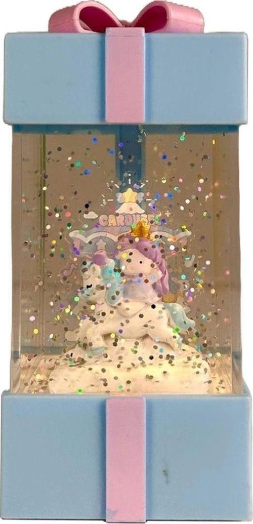 Kar Küresi Yeni Yıl Yılbaşı Hediyelik Plastik Unicorn Llm-Hdy0051