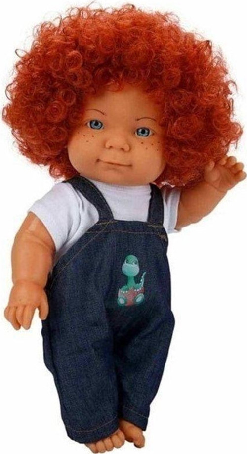 Curly Bebek 35 Cm. - Salopetli