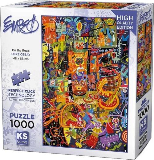 Ks Games On The Road Puzzle 1000 Parça 20739