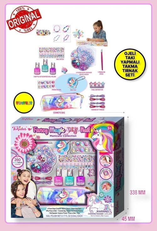 Tokidas Fancy Magic D.I.Y Nail Manicure Collection - Sihirli Tırnak Manikür Koleksiyonu