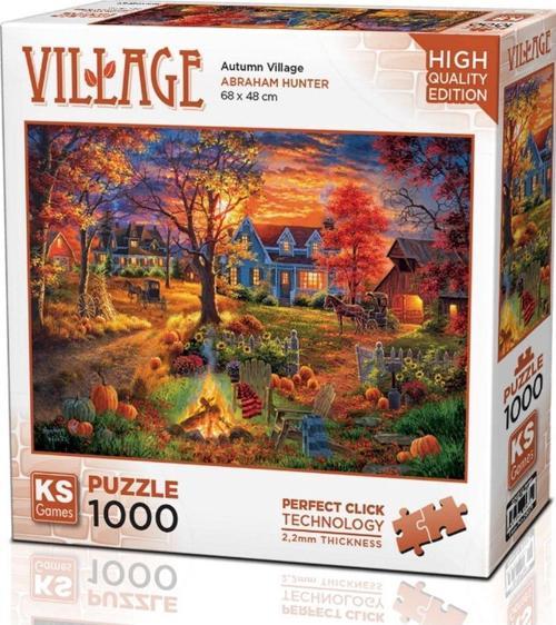 Ks Games Autumn Village Puzzle 1000 Parça 20671
