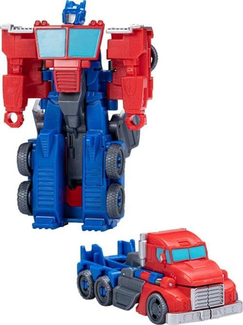Transformers Earthspark Tek Adımda Dönüşebilen Robot Araba Optimus Prime Karakter Figür 10 Cm