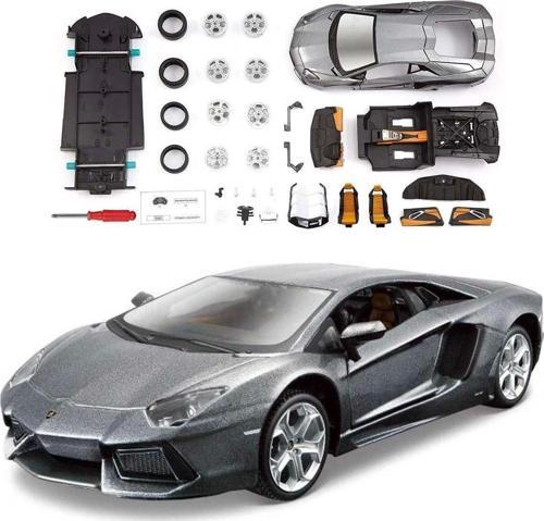 Maisto 1:24 Scale Assembly Line Model Araba Kiti Asorti