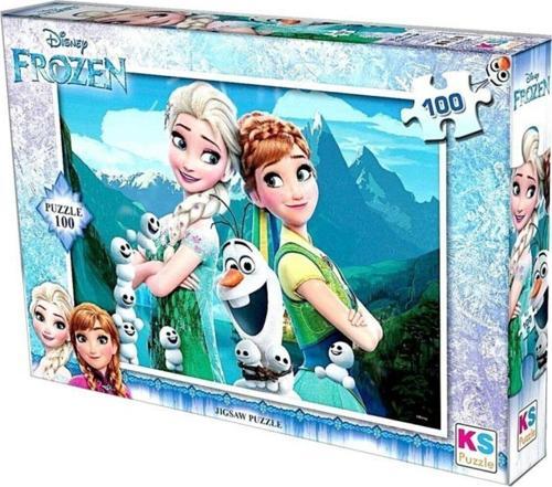 100 Parça Frozen Puzzle