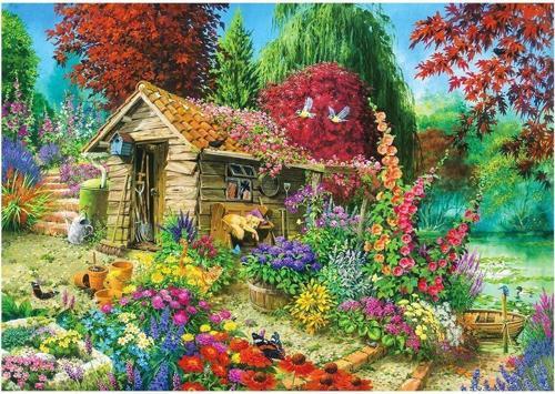 Ks The Garden Shed 1500 Parça Puzzle
