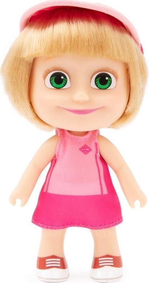 Masha & Koca Ayı - 12 Cm Masha Bebek - Tenis Kıyafetli